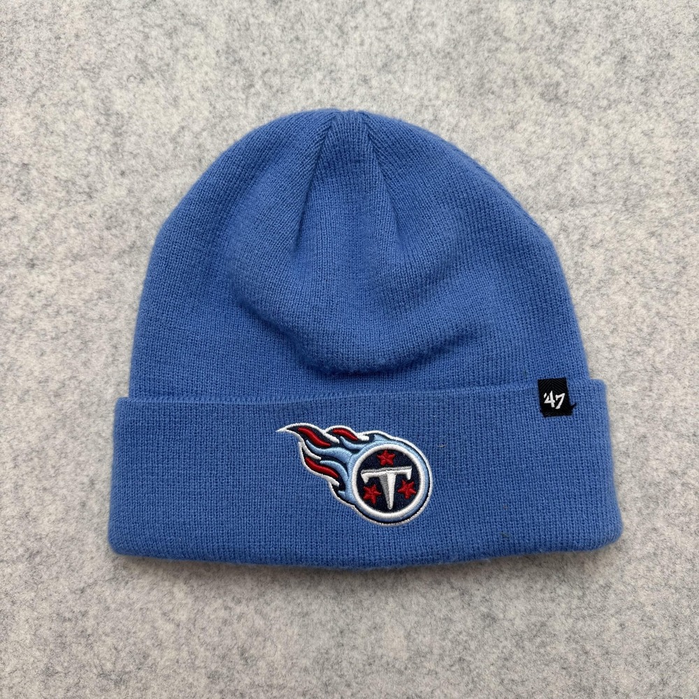 Tennessee Titans '47 Beanie Mens One Size Blue NFL Football Knit Hat Cap Fitted